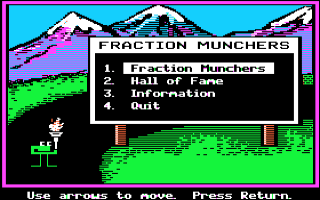 Fraction Munchers Screenshot 1